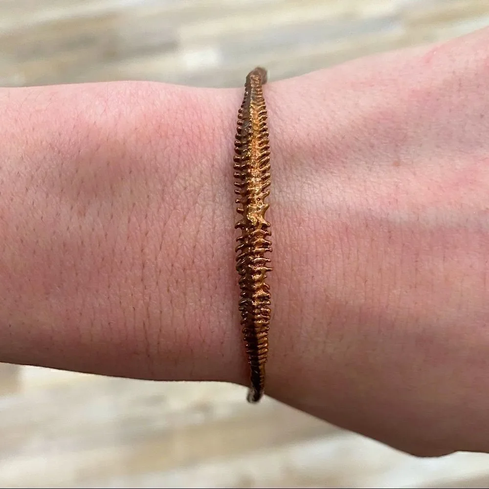VERAMEAT Spine Marygoround Copper Bangle Bracelet